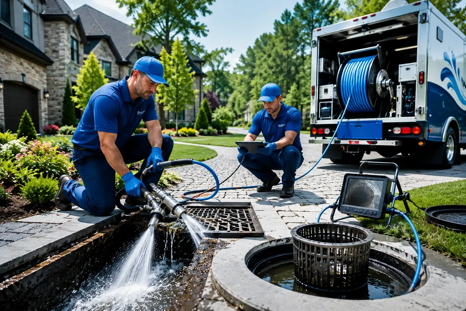 Local outdoor drain cleaning professionals in Bryson, TX